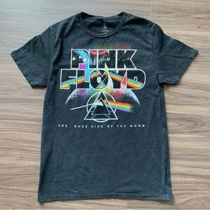 New! Pink Floyd Men’s Vintage Look Tie Dye T-Shirt Dark Side Of The Moon Size M